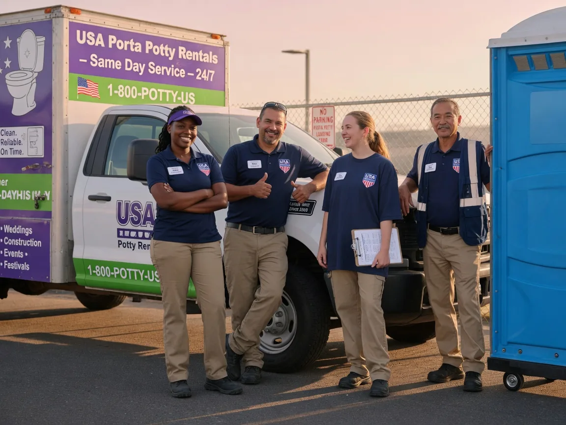 Porta Potty Rental company in Camden, NC